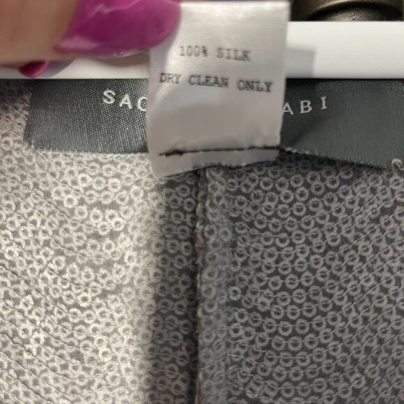 Sachin + Babi Ankasa SILK Silver Small Mini Sequin Tank Top Sparkly Metallic Sm - Picture 5 of 8